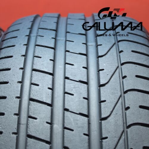 2X Tires LikeNEW Pirelli P Zero 245/35/20 245/35ZR20 2453520 No Patch #63472 Main Image