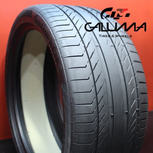 1X Tire LikeNEW Continental ContiSportContact 5P Contisilent 275/35/21 R21#64137 Main Image