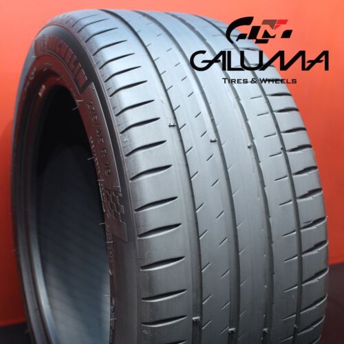 1X Tire LikeNEW Michelin Pilot Sport 4 275/45/19 275/45ZR19 108Y No Patch #62465 Main Image