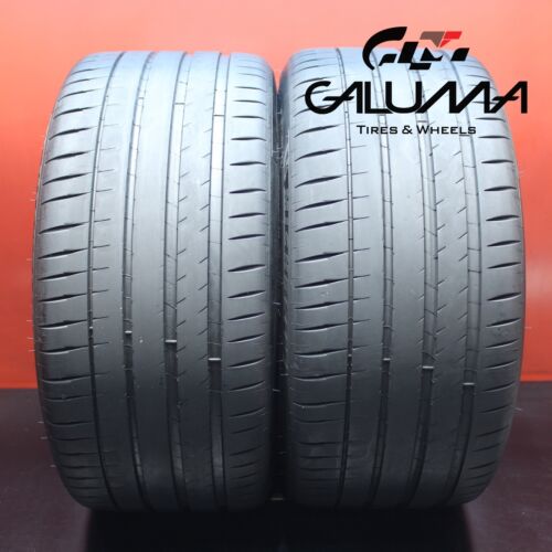 2X Tires LikeNEW Michelin Pilot Sport 4S 325/35/22 325/35ZR22 3253522 #62162 Main Image