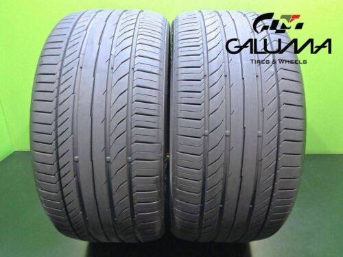 2 Continental Tires 285/35/21 ContiSportContact 5 105Y ContiSeal X5 X6 #46256 Main Image