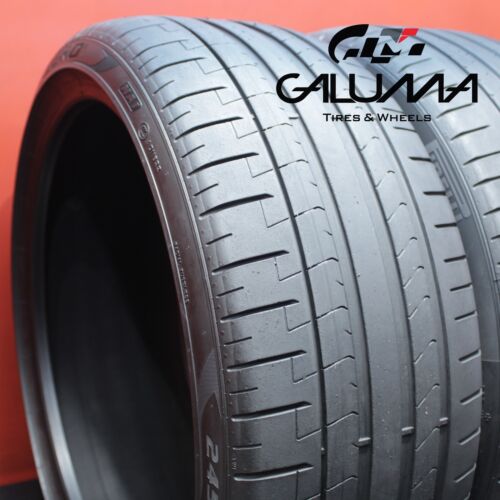 2X Tires Pirelli P Zero PZ4 245/35/20 245/35ZR20 2453520 91Y No Patch #64940 Main Image