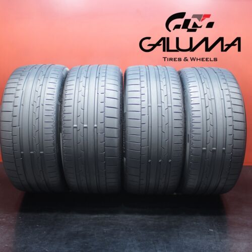 4X Tires LikeNEW Continental ContiSportContact 6 245/35/19 93Y No Patch #64945 Main Image
