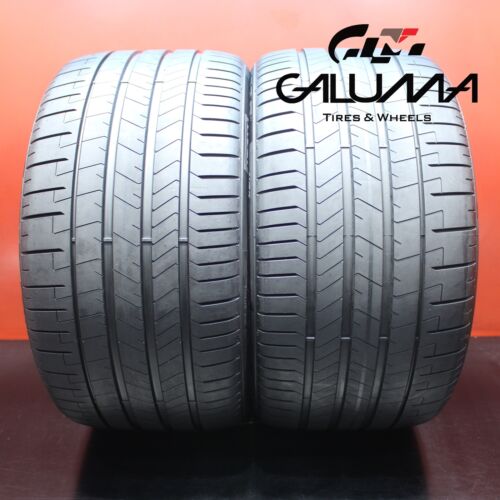 2X Tires LikeNEW Pirelli P Zero PZ4 NF0 ELECT 305/30/21 305/30R21 3053021 #63574 Main Image