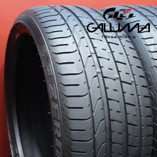 2X Tires LikeNEW Pirelli P Zero 245/35/20 245/35ZR20 2453520 91Y No Patch #65016 Main Image
