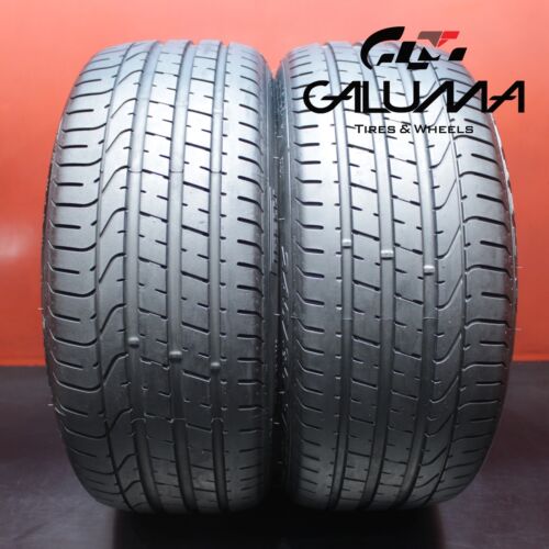 2X Tires LikeNEW Pirelli P Zero 245/35/20 245/35ZR20 2453520 91Y No Patch #65052 Main Image