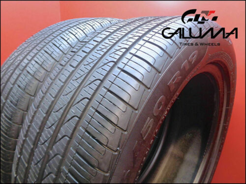 2 TWO TIRES Excellent Pirelli 245/50/19 Cinturato P7 RunFlat 105H NoPatch #50825 Main Image