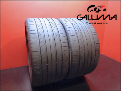 2 TWO TIRES Excellent Continental 315/30/21 ContiSportContact ContiSilent #49602 Main Image
