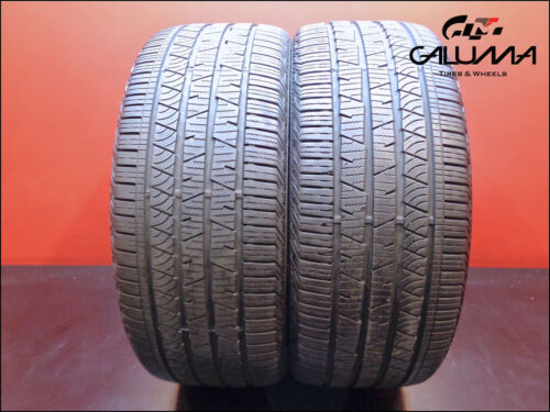 2 TWO TIRES Excellent Continental 255/45/20 CrossContact 101H SUV Mercedes 49356 Main Image