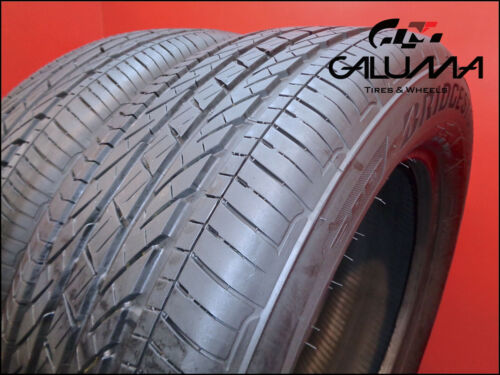 TWO TIRES LikeNEW Bridgestone 225/60/18 Dueler H/P Sport 105H RunFlat BMW #51304 Main Image