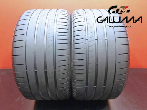 2 Nice Pirelli Tires 315/30/21 P Zero ZR 105Y OEM Porsche 3153021 #47258 Main Image