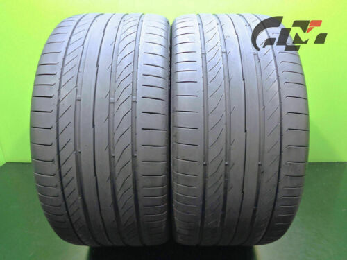 2 Great Continental Tires 295/35/21 ContiSportContact 5P 103Y OEM Porsche #43207 Main Image