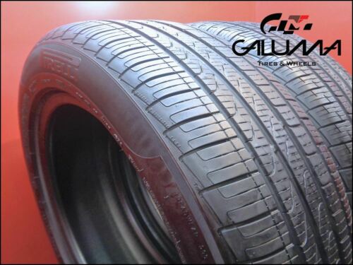 TWO TIRES Excellent Pirelli 245/50/19 Cinturato P7 AllSeason RunFlat 105H 50935 Main Image