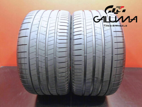 2 Excellent Pirelli Tires 315/30/21 P Zero ZR Summer 105Y OEM Porsche #47632 Main Image