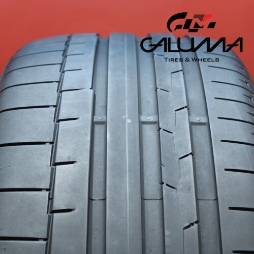 1X Tire Continental SportContact 6 255/40/21 255/40ZR21 2554021 102Y #65169 Main Image