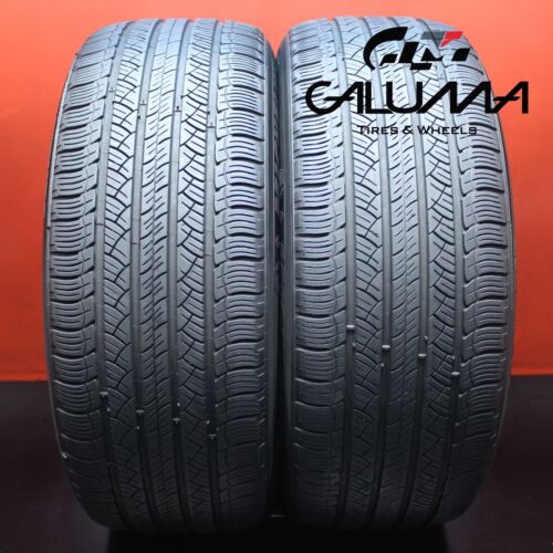 2X Tires LikeNEW Michelin Latitude Tour HP 235/55/19 235/55R19 No Patch #65921 Main Image