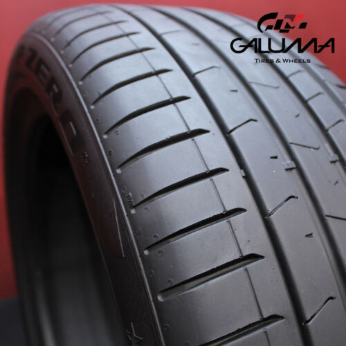 1X Tire LikeNEW Pirelli P Zero PZ4 Run Flat 245/45/20 245/45R20 2454520 #59371 Main Image