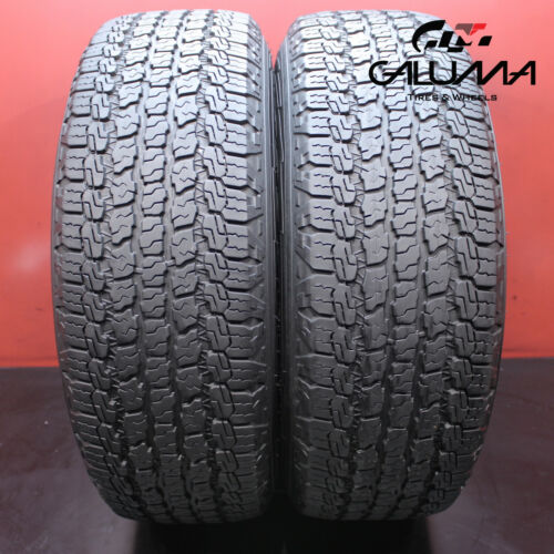 2X Tires LikeNEW Goodyear Wrangler 255/70/18 255/70R18 2557018 No Patch #58405 Main Image