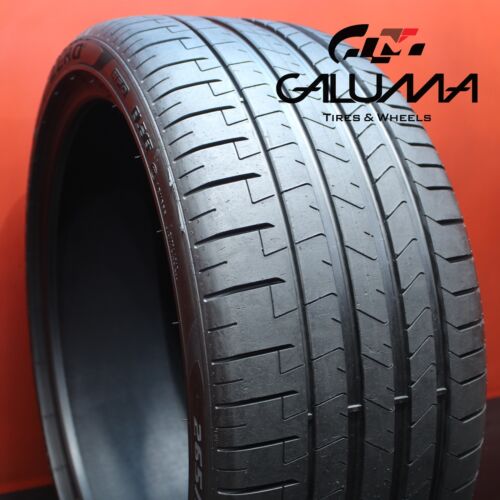 1X Tire LikeNEW Pirelli P Zero PZ4 265/35/21 265/35ZR21 2653521 101Y #63688 Main Image
