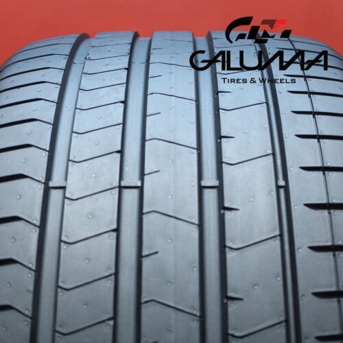 1X Tire LikeNEW Pirelli P Zero PZ4 305/35/21 305/35ZR21 3053521 No Patch #65355 Main Image