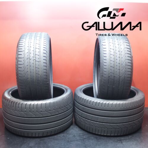 4X Tires Pirelli P Zero (2X) 245/35/20 91Y & (2X) 295/30/20 ZR 101Y #64730 Main Image