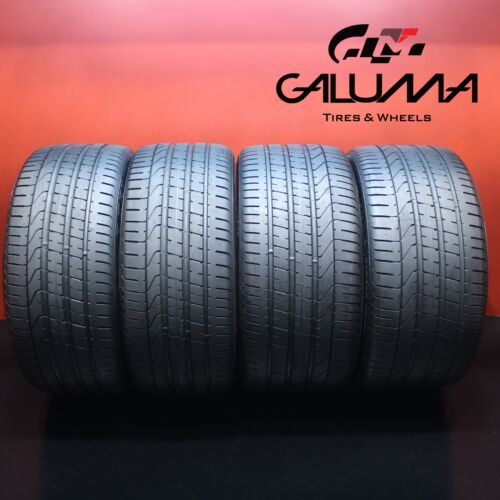 4X Tires Pirelli P Zero (2X) 285/35/22 106Y & (2X )315/30/22 107Y PORSCHE #65421 Main Image