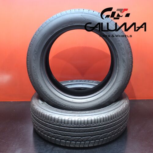 2X Tires LikeNEW Dunlop Conquest Sport A/S 225/60/18 225/60R18 No Patch #61912 Main Image